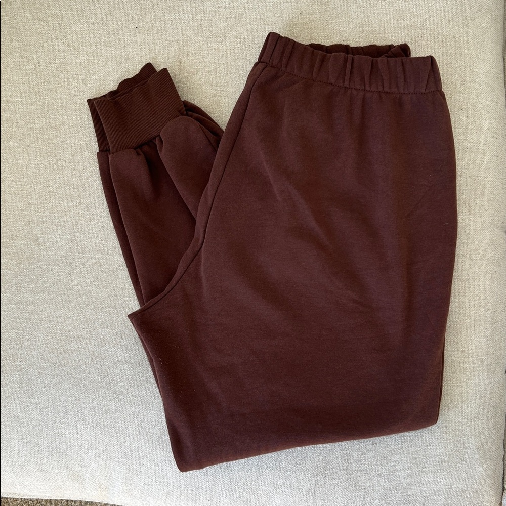 H&M DIVIDED Dark Brown Joggers